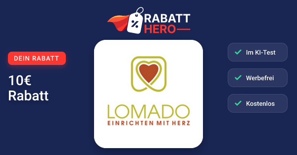 LOMADO Gutschein & Rabattcode – 10€ Gutschein – Juli 2026
